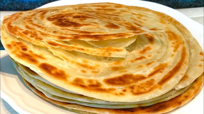 Layered Kenyan Chapati Recipe
